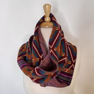 Matilda Jane 435‎ Womens Tween Aztec Button Up Infinity Scarf Southwestern